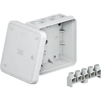 Elektroinstalační krabice Krabice OBO A11/5 IP54 85x85x40 se svorkovnicí 2000326