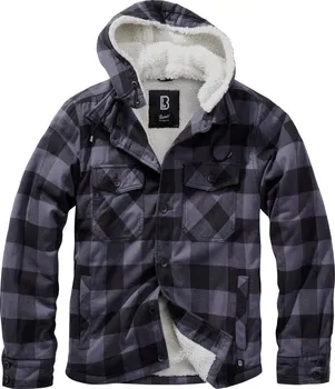 Pánská casual bunda Brandit Lumberjacket Hooded šedá