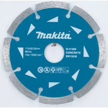 Řezný kotouč Diamantový kotouč Makita 115 x 22,23 mm D-41589