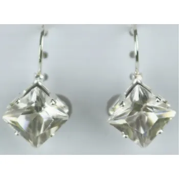 Náušnice UNI Náušnice visací B51 Barva: bílá