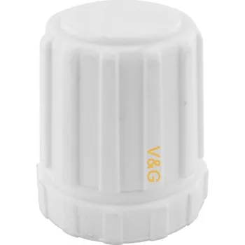 Hlavice pro radiátor V&G Valogin V&G 499W Manuální ovládací hlavice k termostatickému ventilu M30 x 1,5 - BÍLÁ 66499W