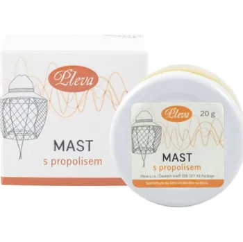 Bylinná léčivá mast Pleva Mast s propolisem 20 g