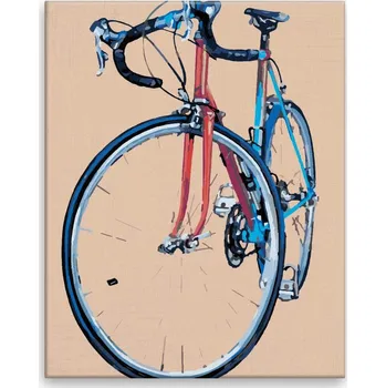 Malování podle čísel - Karlíkovo kolo - 40x50 cm, bez dřevěného rámu - CZ výroba