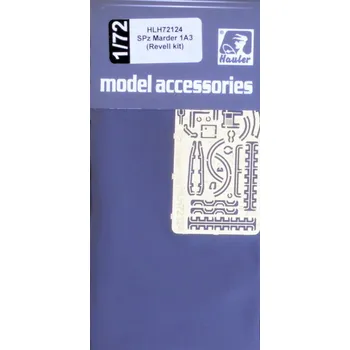 Plastikový model Hauler 1/72 SPz Marder 1A3 - detail PE set (REV)