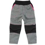 ESITO Dětské softshellové kalhoty růžové