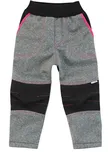 ESITO Dětské softshellové kalhoty růžové