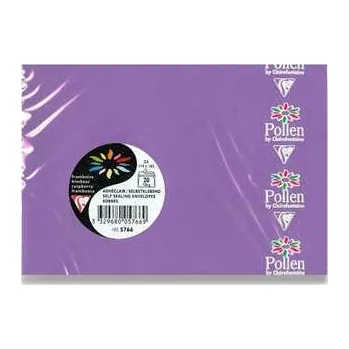 Obálka Obálka Clairefontaine, C6, fialová, 20 ks,rychlé dodání