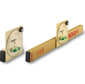 Vodováha Magnetická vodováha se sklonoměrem Sola NAM 50 - 50cm, měření úhlu/sklonu, hliník, zlatá (01481501)