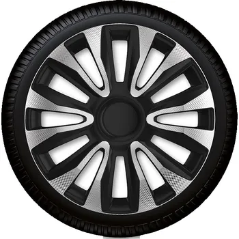 Poklice na kolo Górecki Sada poklic Avalon Carbon Silver Black - 15"