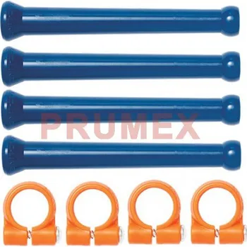 Zahradní hadice 1/4" sada 4x svorka, 4x prodloužený segment, LOC-LINE, 41475.1