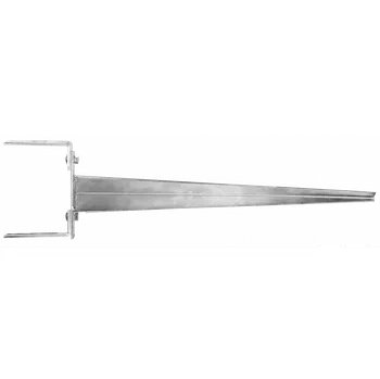 Tesařské kování RAWLPLUG Vzpěra sloupová zatlokací nastavitelná D-TDR síla 5 mm; 60-152 x 100 x 600 mm