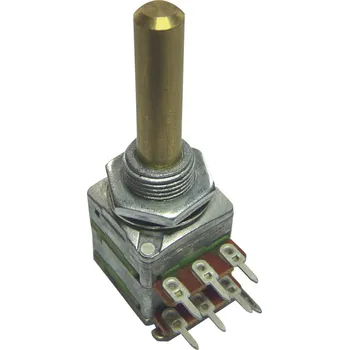 Potenciometr Potentiometer Service 4162 otočný potenciometr Stereo 0.2 W 1 kΩ 1 ks