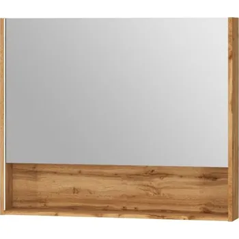 Zrcadlo Lavedo Queen Wotan Oak 90 zrcadlová skříňka do koupelny s LED podsvícením