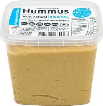 Rostlinná pomazánka I Love Hummus Cizrnová pomazánka 500 g