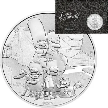 Stříbrná mince 1 Oz The Simpsons™ - Simpsons™ Family 2021 karta