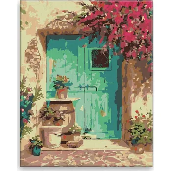 Malování podle čísel - Na venkově - 40x50 cm, bez dřevěného rámu - CZ výroba