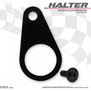 Držák k uchycení moto zásuvky 12V, pr. 28 mm pod šroub