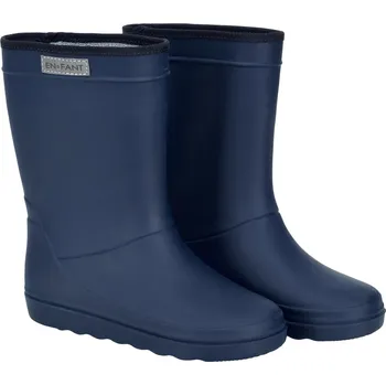 Dívčí holínky EN*FANT EN FANT Zateplené termo holínky s ovčí vlnou Blue Night Velikost: 24