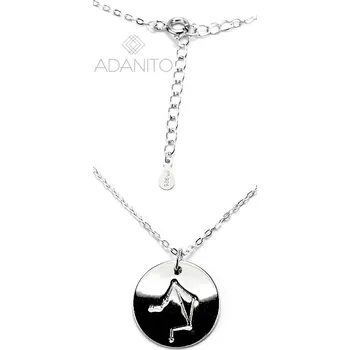 Náhrdelník Stříbrný náhrdelník znamení váhy