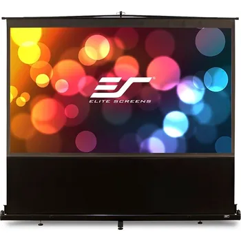 Projekční plátno Elite Screens F84NWH ELITE SCREENS plátno teleskopické od podlahy vzhůru 84" (213,4 cm)/ 16:9/ 104,6 x 185,9 cm/ Gain 1,1/ case černý