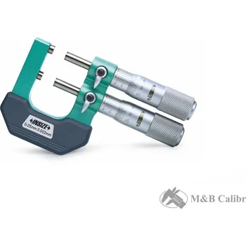 Toleranční třmenový mikrometr 25-50/0,002 mm INSIZE