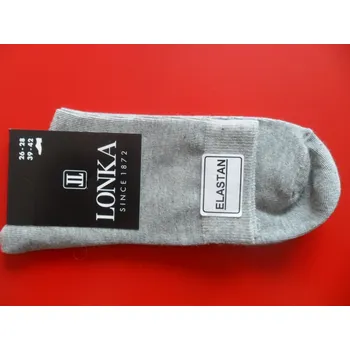Pánské ponožky DEMATFLAUT-pánské ponožky LONKA světle šedé 43-47 (29-31)