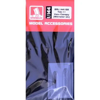Plastikový model Brengun 1/144 Vacu Canopy Yak-11 (MIKROMIR)