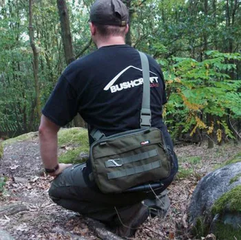 turistický batoh JUBÖ Ramenní popruh pro hrudní brašny Front Bag Barva: Zelená, Popruh pro: FRONT BAG MINI