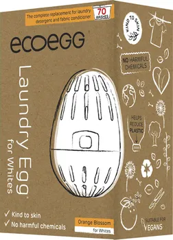 Prací prášek EcoEgg Prací vajíčko na bílé prádlo pomeranč 70 praní