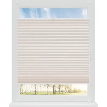 Roleta Plisovaná Tradiční Krémová 133 cm x volitelná výška