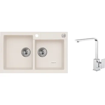 Kuchyňský dřez Alveus SET ALVEUS ROCK 90 - 11 + BATERIE RENO CHROM