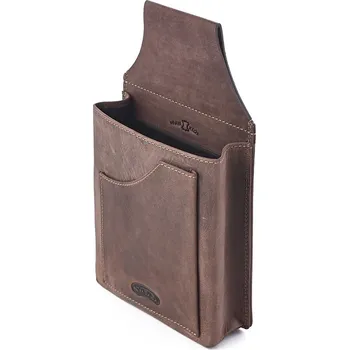 Peněženka Kožené pouzdro na kasírku Nivasaža N244-HNT-BR hnědé