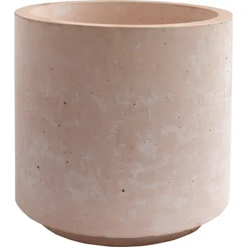 Květináč Pudrově růžový zahradní květináč CEMENTUM ORBIS Ø 48 cm