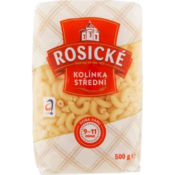 Rosické těstoviny Cornetti kolínka střední 500 g