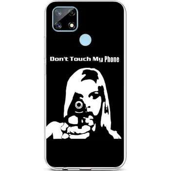 Pouzdro na mobilní telefon Kryt Realme 7i silikon Don't Touch Gun (obal neboli pouzdro na Realme 7i)