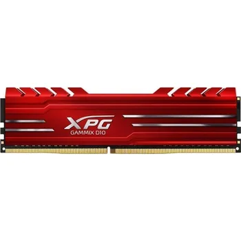 Operační paměť ADATA XPG Gammix D10 16GB DDR4 2666MHz / DIMM / CL16 / červená, AX4U2666316G19-SR10