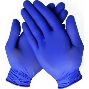 Rukavice na úklid Ostatní Nitrilové jednorázové rukavice nepudrované - modré XL P-A925BLUXL