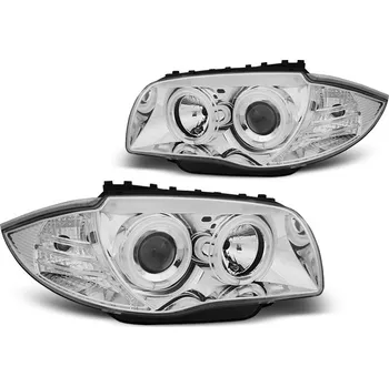 Přední světlomet Přední světla angel eyes CCFL BMW E87 04- chrom