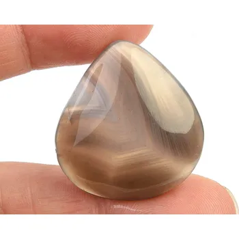 Přírodní kámen Achát mugle velká kapka (9,67g)