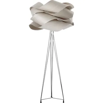 Stojací lampa LZF Dominantní stojací lampa z dřevěné dýhy Link Floor Dekor: Šedý LK P 29 Dominantní stojací lampa z dřevěné dýhy Link