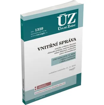 ÚZ 1442: Vnitřní správa - Nakladatelství Sagit (2021, brožovaná)