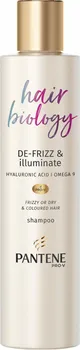 Šampon Pantene Hair Biology De-frizz & Illuminate 250 ml