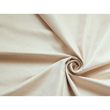 HEDVA ČESKÝ BROKÁT Luxusní brokát 160 50749 HEXAGON ecru | R119