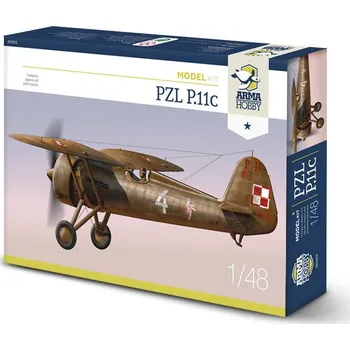 Plastikový model 1:48 PZL P.11c, Model Kit