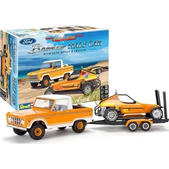 Plastikový model Revell ModelKit MONOGRAM auto 7228 Ford Bronco Half Cab Sandman II (1:25)