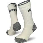 Northman Turistické merino ponožky Arctic Track Velikost: 45-47 Bílé Turistické Merino Ponožky