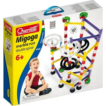 Kuličková dráha Quercetti Migoga Marble Run Double Spiral 108 ks