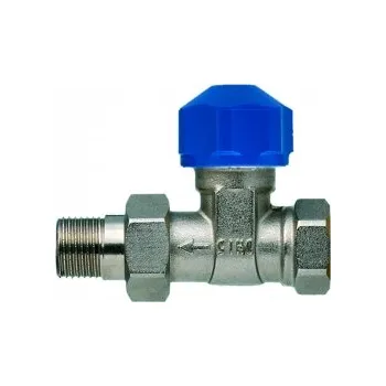 Hlavice pro radiátor Termostatický ventil přímý M30 x 1,5 s přednastavením, přímý 1"
