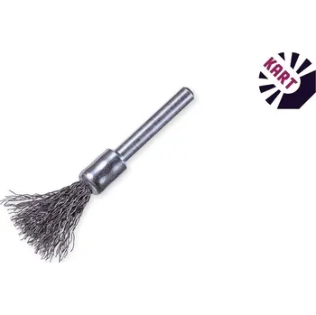 Brusný kartáč Kartáč koncový 10 mm - ocel vlnitá, 0,30 mm , 10x6 mm