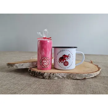 Dárková krabička Supeko čakrový plecháček Múladhára 300 ml dárkový balíček